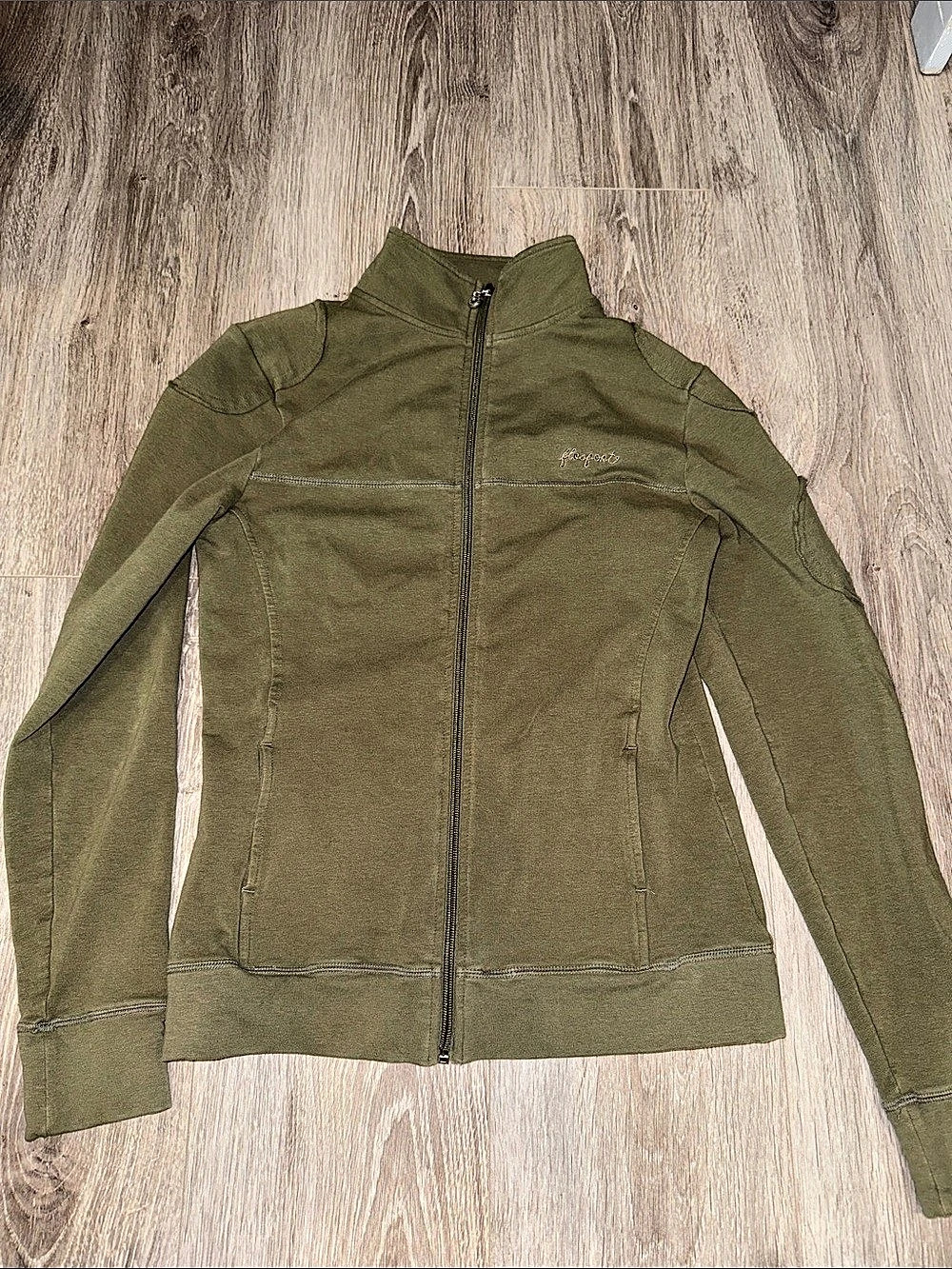 flosport Utility Jacket in Green Size Small